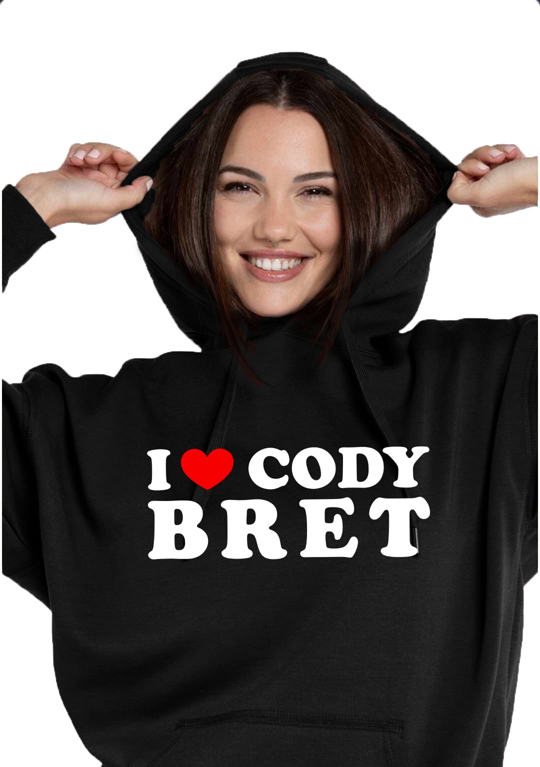 I Love Cody Bret Hoodie