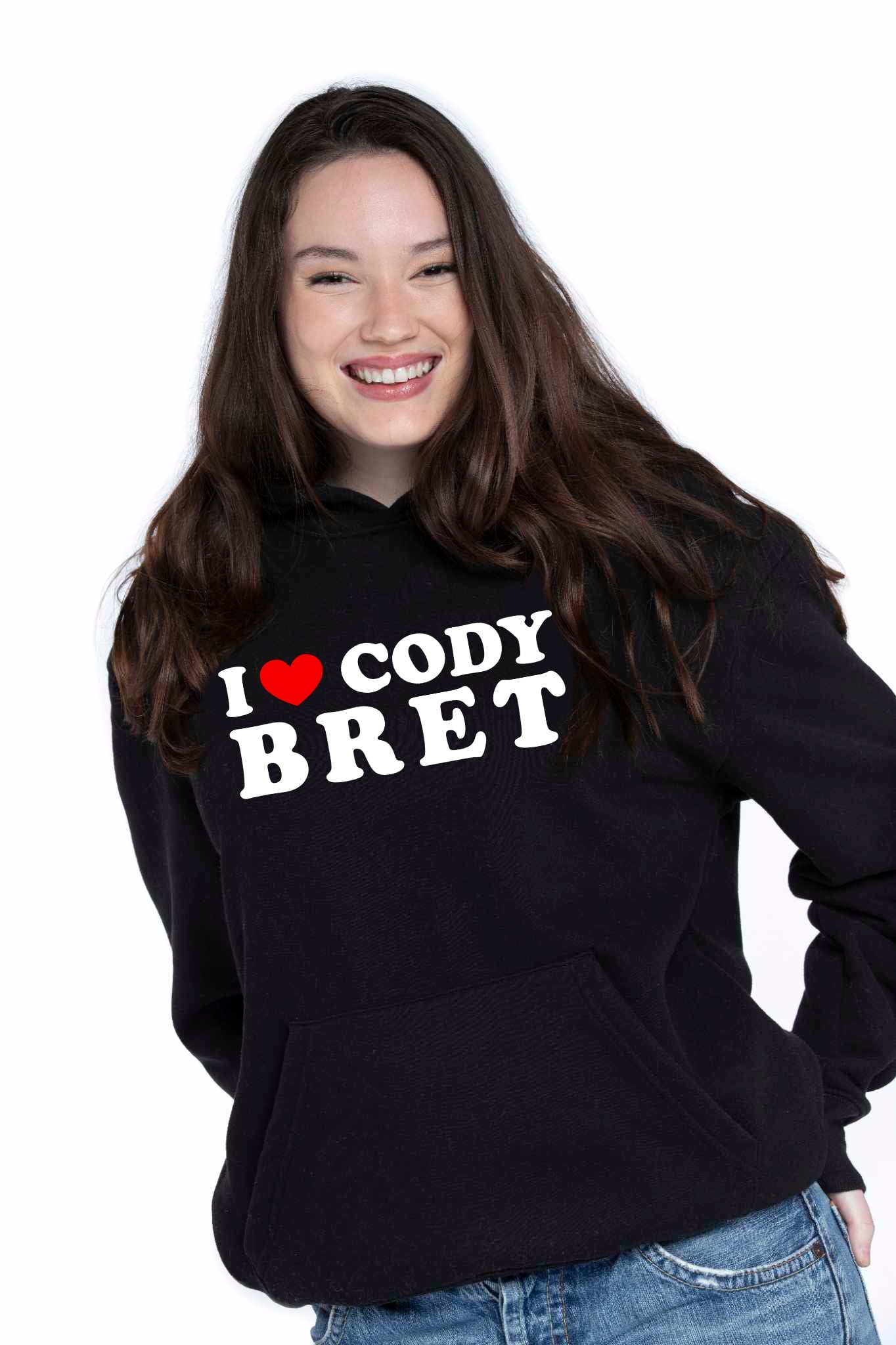 I Love Cody Bret Hoodie