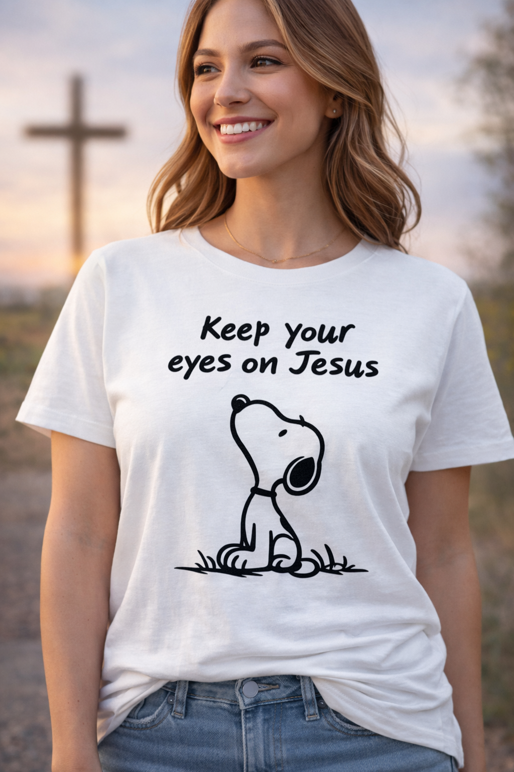 Cody Bret's "Keep your eyes on Jesus" T- Shirt