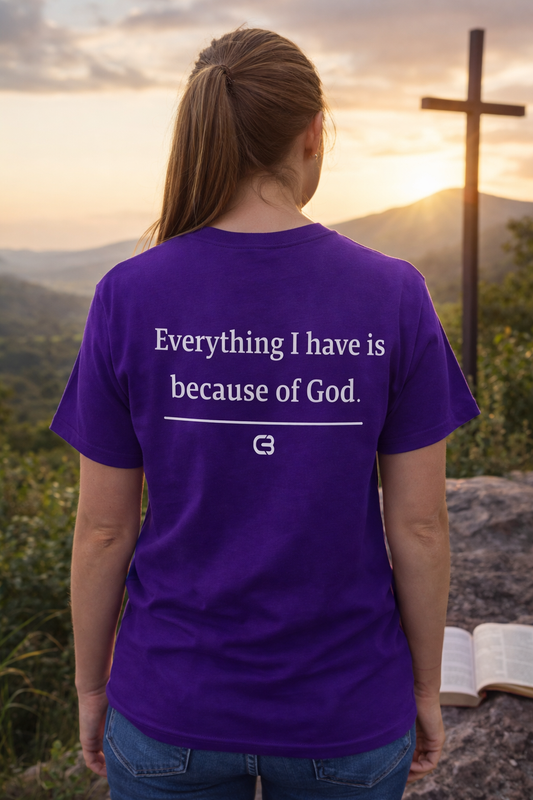 Cody Bret's Everything I have is because of God T-Shirt