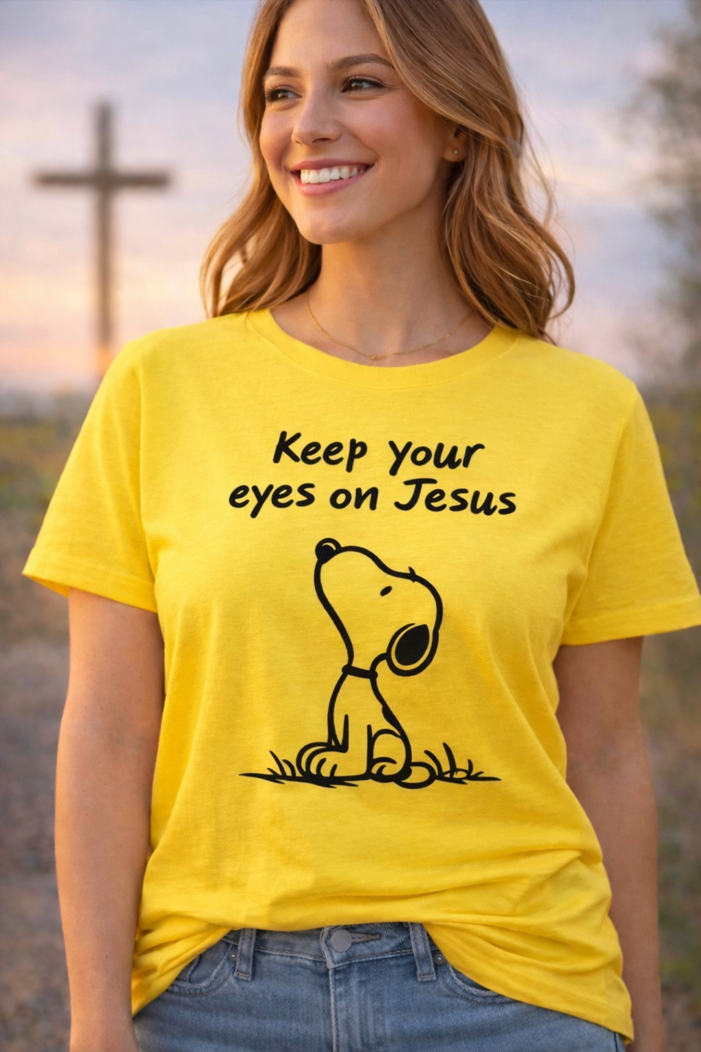 Cody Bret's "Keep your eyes on Jesus" T- Shirt