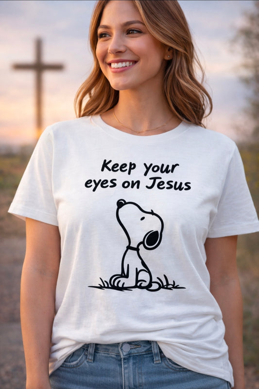 Cody Bret's "Keep your eyes on Jesus" T- Shirt